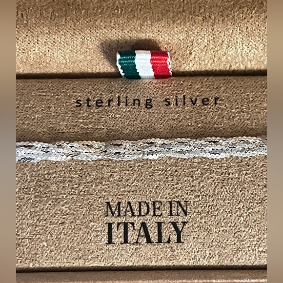Mia Fiore Italy 925 Sterling SilverBracelet 7" New In Box - Picture 5 of 7